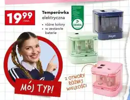 Biedronka Temperówka elektryczna oferta