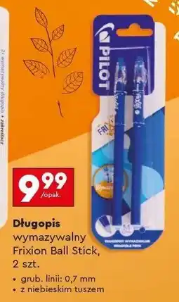 Biedronka Długopis wymazywalny Frixion Ball Stick, 2 szt oferta