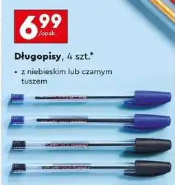 Biedronka Długopisy, 4 szt oferta