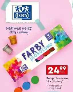 Biedronka Farby plakatowe oferta