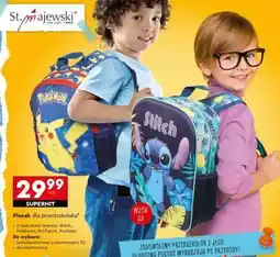 Biedronka Plecak dla przedszkolaka oferta