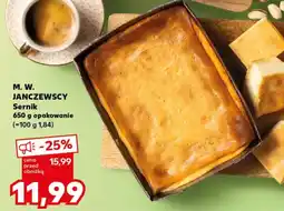 Kaufland M. W. JANCZEWSCY Sernik oferta