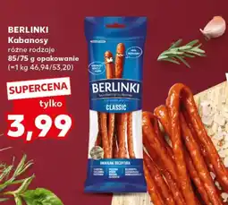 Kaufland BERLINKI Kabanosy oferta