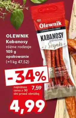 Kaufland OLEWNIK Kabanosy oferta