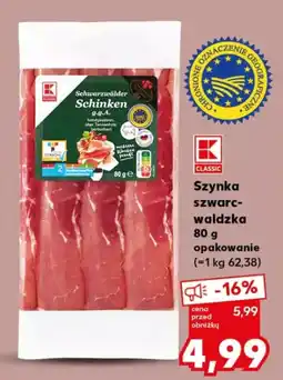 Kaufland Szynka szwarcwaldzka oferta