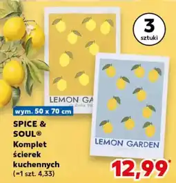 Kaufland SPICE & SOUL Komplet ścierek kuchennych oferta
