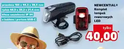 Kaufland NEWCENTIAL Komplet lampek rowerowych LED oferta