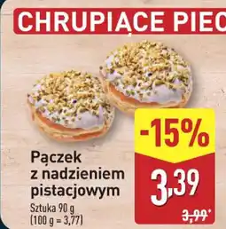 ALDI Pączek z nadzieniem pistacjowym oferta