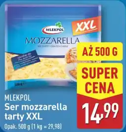 ALDI Ser mozzarella tarty XXL oferta