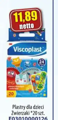 AT Plasterki dla dzieci Viscoplast Zwierzaki oferta