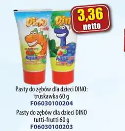 AT Pasty do zębów dla dzieci DINO oferta