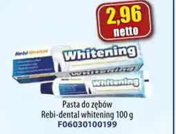 AT Pasta do zębów Rebi-dental whitening oferta