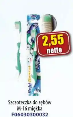 AT Szczoteczka do zębów M-16 miękka oferta