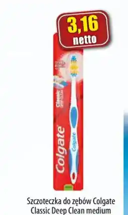 AT Szczoteczka do zębów Colgate Classic Deep Clean medium oferta