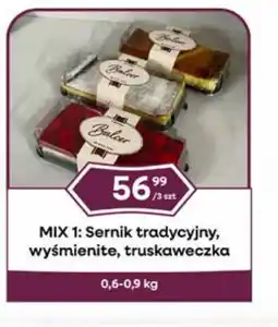 Dantex Mix 1: Sernik tradycyjny, wyśmienite, truskaweczka oferta