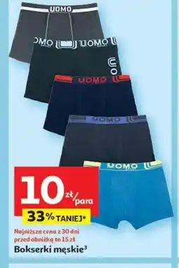 Auchan Bokserki męskie oferta