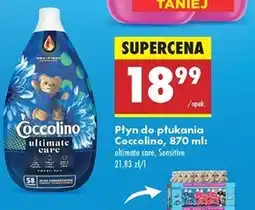 Biedronka Płyn do płukania Coccolino oferta