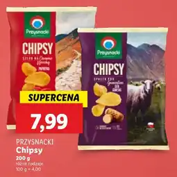Lidl Chipsy Przysnacki ser górski oferta