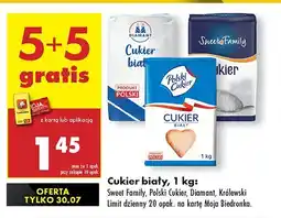 Biedronka Cukier biały Sweet Family oferta