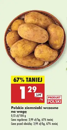 Biedronka Ziemniaki wczesne polskie Biedronka oferta