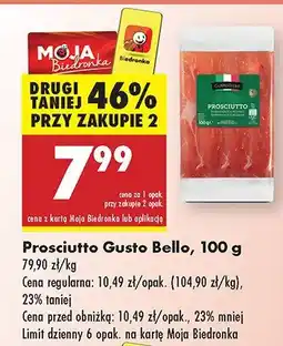 Biedronka Prosciutto Gusto Bello oferta