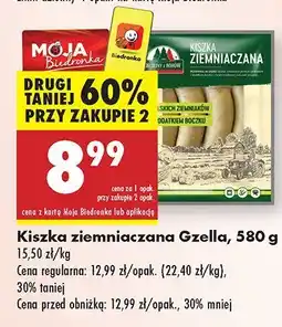 Biedronka Kiszka ziemniaczana Gzella oferta