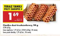 Biedronka Ciastko duet truskawkowy Biedronka oferta