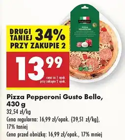 Biedronka Pizza Pepperoni Gusto Bello oferta