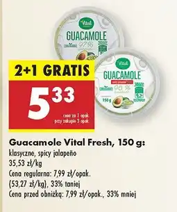 Biedronka Guacamole Vital Fresh oferta