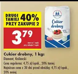 Biedronka Cukier drobny Diamant oferta