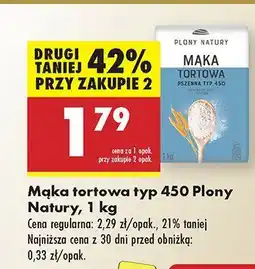 Biedronka Mąka tortowa typ 450 Plony Natury oferta