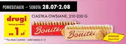Biedronka Ciastka owsiane Bonitki oferta