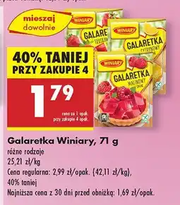 Biedronka Galaretka Winiary oferta