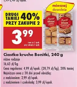 Biedronka Ciastka kruche Bonitki oferta