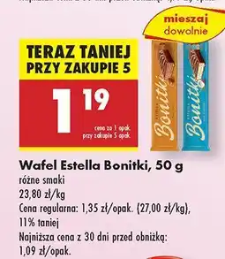Biedronka Wafel Estella Bonitki oferta