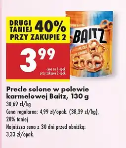 Biedronka Precle solone w polewie karmelowej Baitz oferta