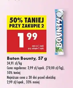 Biedronka Baton Bounty oferta