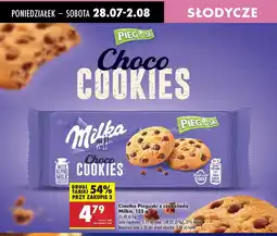 Biedronka Ciastka Pieguski z czekoladą Milka oferta
