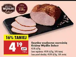 Biedronka Szynka wędzona czereśnią Kraina Wędlin Select oferta