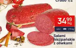 Salami hiszpańskie z oliwkami