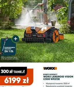 Max Elektro Robot koszący Worx Landroid Vision L1300 WR213E oferta