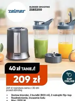 Max Elektro Blender Zelmer ZSB3200 oferta