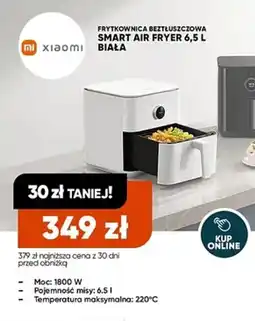 Max Elektro Frytkownica beztłuszczowa Xiaomi Smart Air Fryer oferta