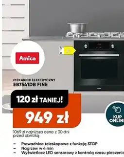 Max Elektro Piekarnik elektryczny Amica EB7541DB FINE oferta