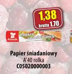 AT Papier śniadaniowy oferta