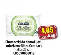 AT Chusteczki do demakijażu micelarne Ultra Compact oferta
