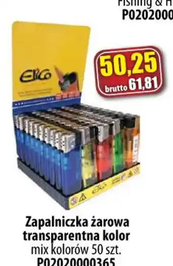 AT Zapalniczka żarowa transparentna kolor oferta