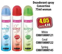 AT Deodorant spray Concertino oferta