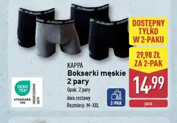 ALDI Bokserki męskie Kappa oferta