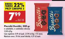 Biedronka Pierniki Bonitki w czekoladzie mlecznej oferta